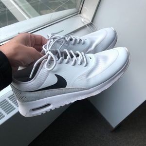 Nike Air Max Thea White Grey Sneakers Sz 7